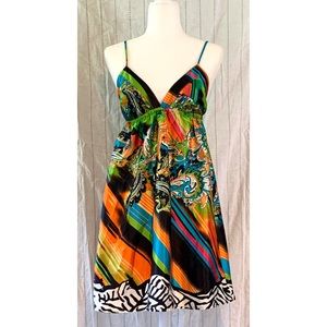 Trac tropical dress NWT